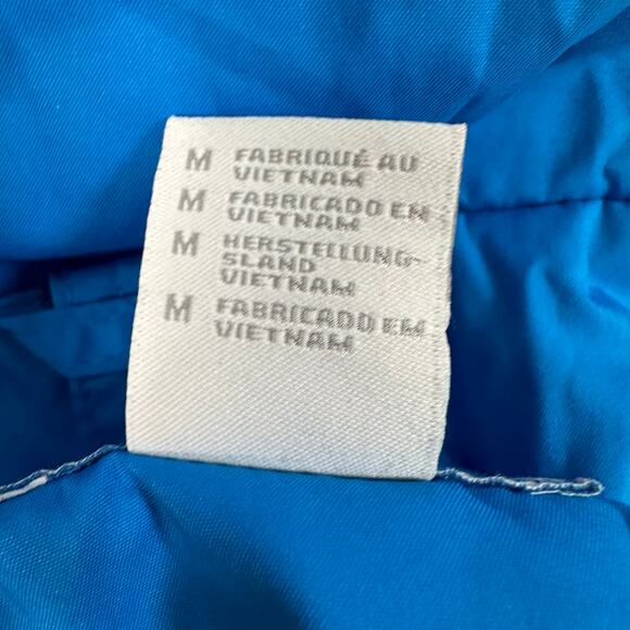 Columbia Sportswear Interchange Zip UP Jacket WMNS M Blue Hooded Hiking Outdoor - Picture 9 of 10